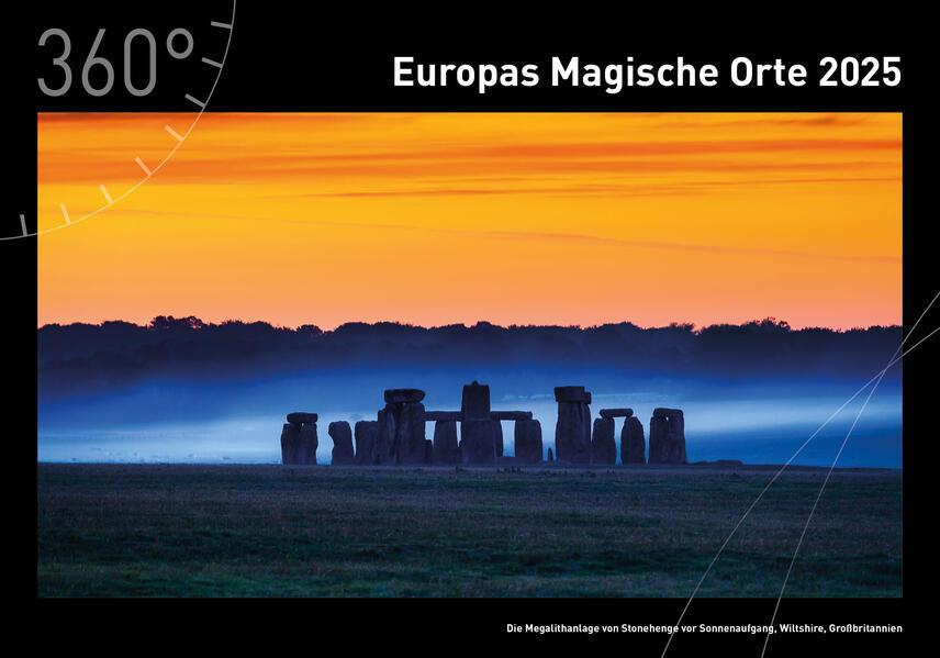 360° Europas Magische Orte Premiumkalender 2025