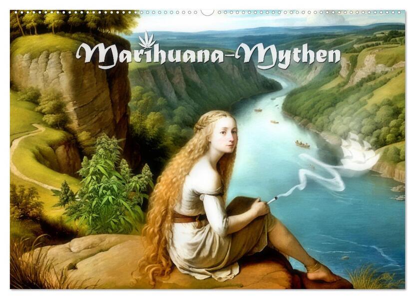 Marihuana-Mythen (Wandkalender 2025 DIN A2 quer), CALVENDO Monatskalender