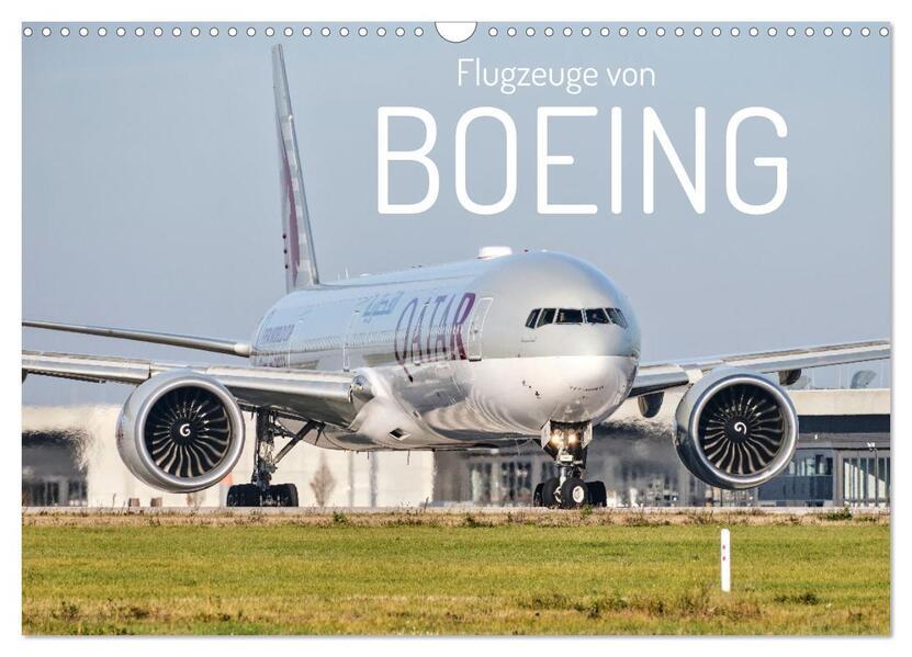 Flugzeuge von Boeing (Wandkalender 2025 DIN A3 quer), CALVENDO Monatskalender