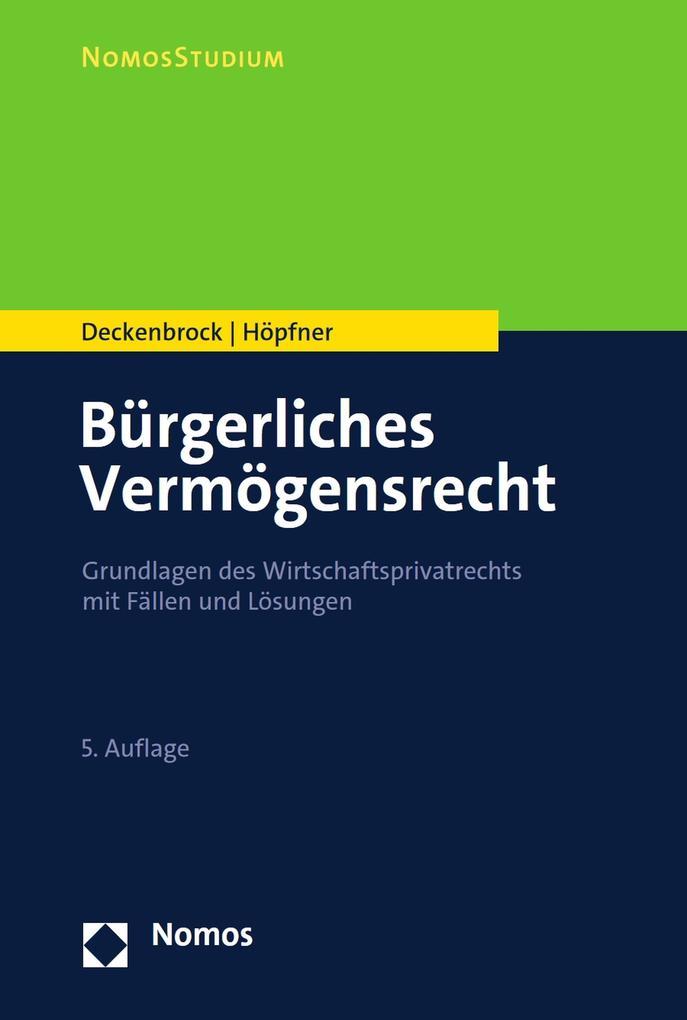 Bürgerliches Vermögensrecht