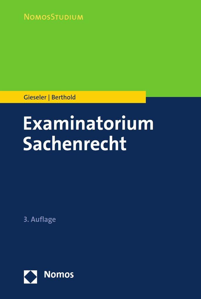 Examinatorium Sachenrecht