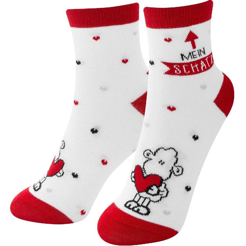 Zaubersocken Motiv "Schatz"