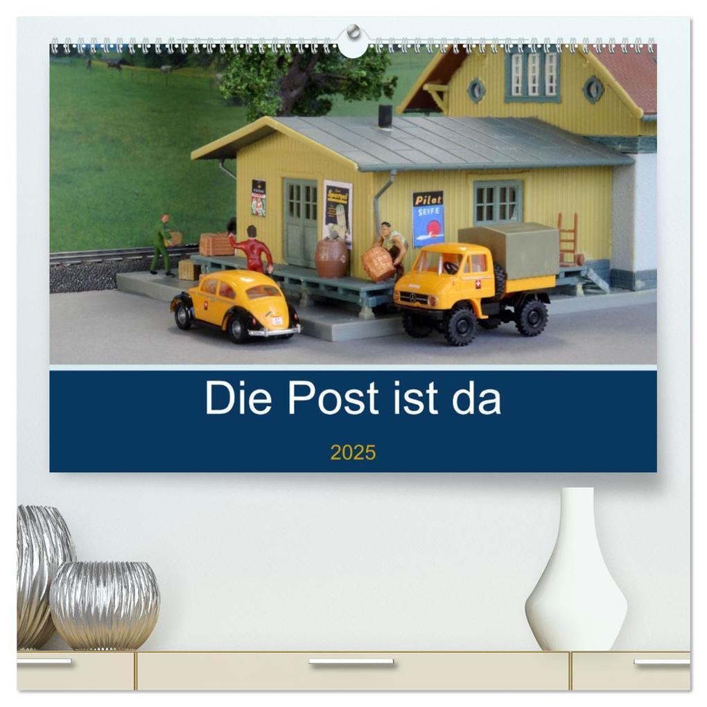 Die Post ist da (hochwertiger Premium Wandkalender 2025 DIN A2 quer), Kunstdruck in Hochglanz