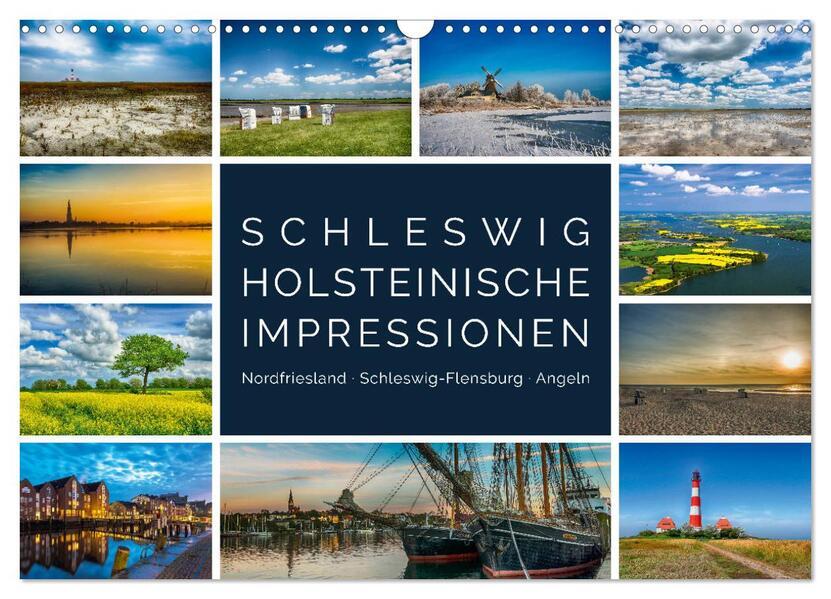 Schleswig-Holsteinische Impressionen (Wandkalender 2025 DIN A3 quer), CALVENDO Monatskalender