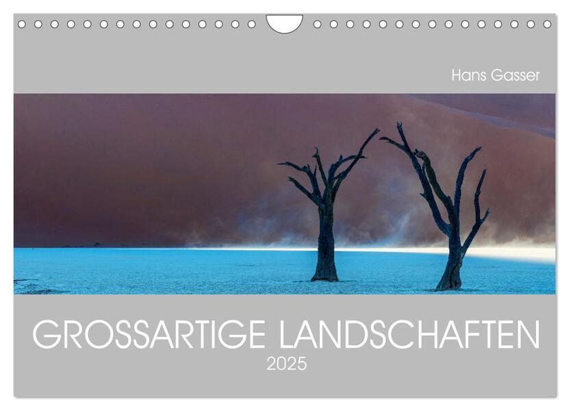 GROSSARTIGE LANDSCHAFTEN 2025 (Wandkalender 2025 DIN A4 quer), CALVENDO Monatskalender