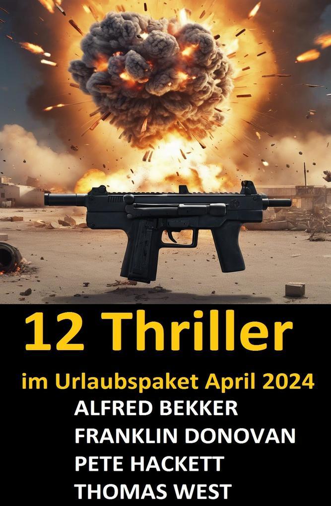 12 Thriller im Urlaubspaket April 2024