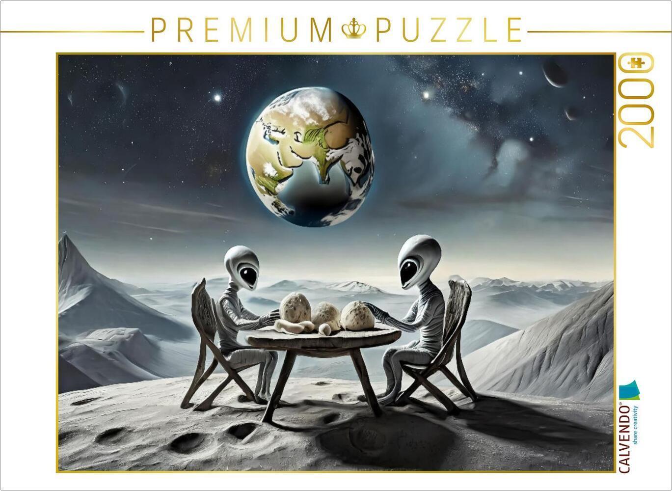 CALVENDO Puzzle Basteln mit hohem Entspannungsfaktor | 2000 Teile Lege-Größe 90x67cm Foto-Puzzle für