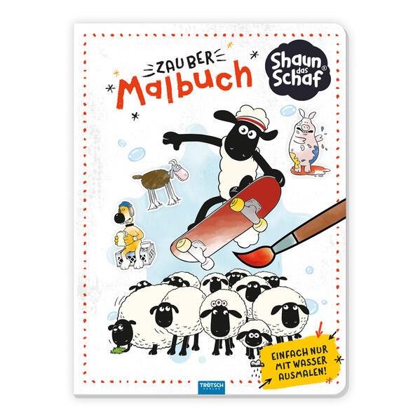 Trötsch Shaun das Schaf Zaubermalbuch