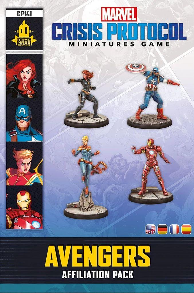 Atomic Mass Games - Marvel: Crisis Protocol - Avengers Affiliation Pack