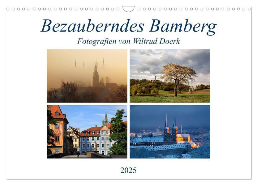 Bezauberndes Bamberg (Wandkalender 2025 DIN A3 quer), CALVENDO Monatskalender