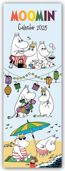 Moomin - Mumin Kalender - Slimline-Kalender 2025