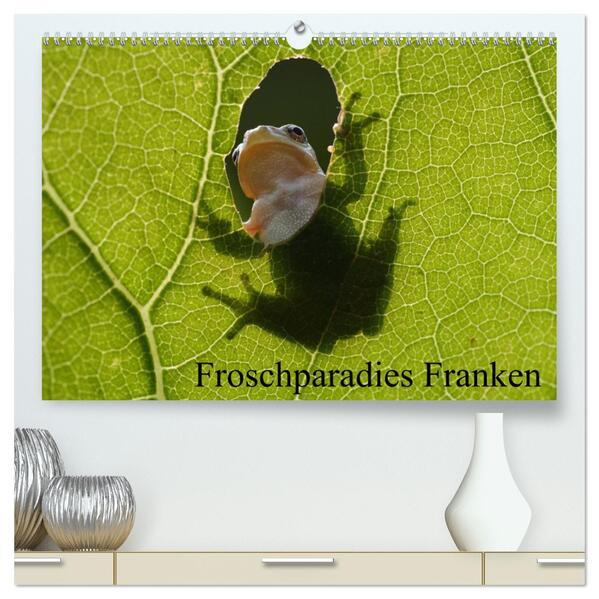 Froschparadies Franken (hochwertiger Premium Wandkalender 2025 DIN A2 quer), Kunstdruck in Hochglanz