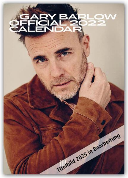 Gary Barlow 2025 - A3-Posterkalender