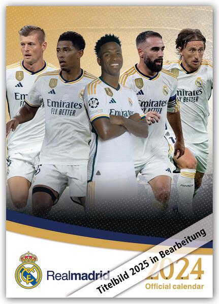 Real Madrid 2025 - A3-Posterkalender