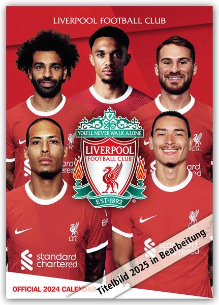 Liverpool FC 2025 - A3-Posterkalender