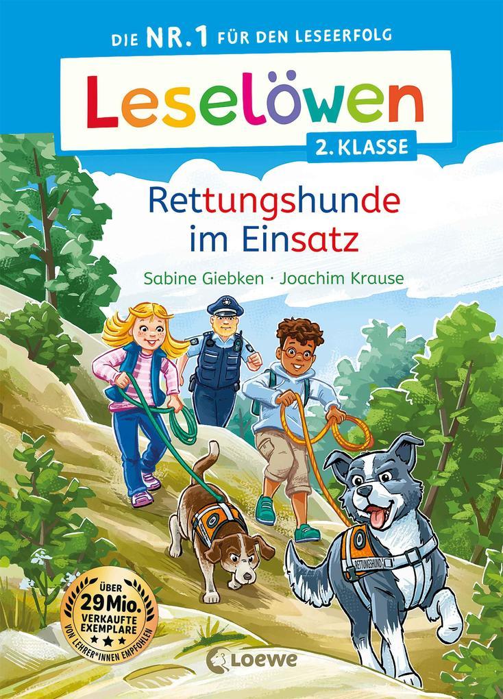 Leselöwen 2. Klasse - Rettungshunde im Einsatz