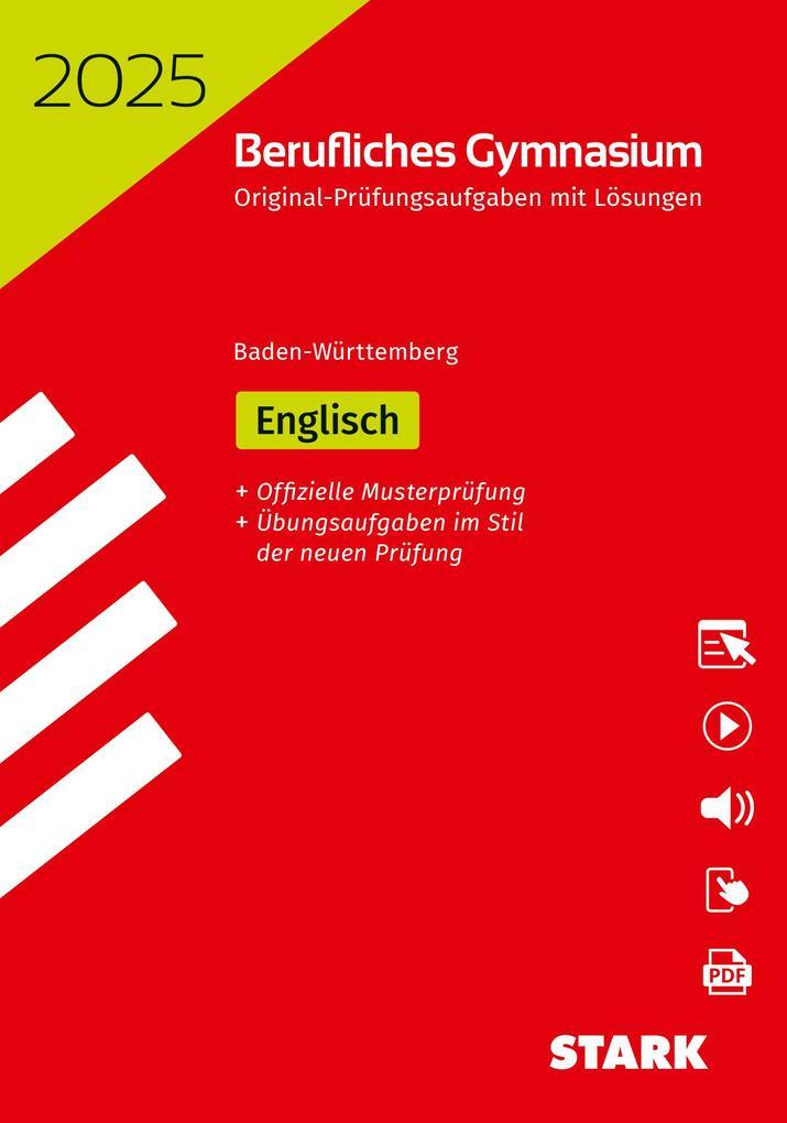 STARK Abiturprüfung Berufliches Gymnasium 2025 - Englisch - BaWü