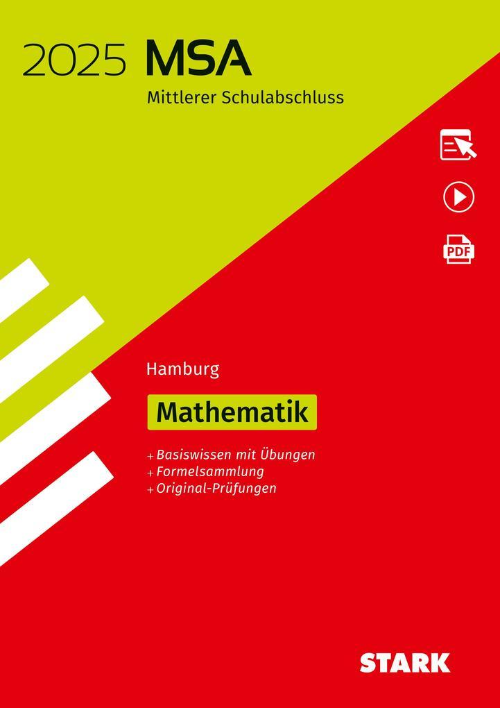 STARK Original-Prüfungen und Training MSA 2025 - Mathematik - Hamburg