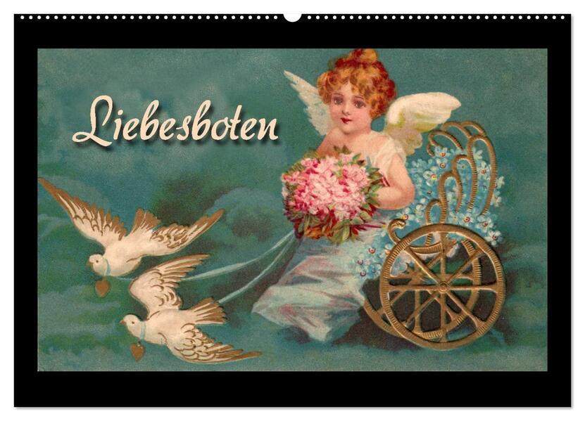 Liebesboten (Wandkalender 2025 DIN A2 quer), CALVENDO Monatskalender