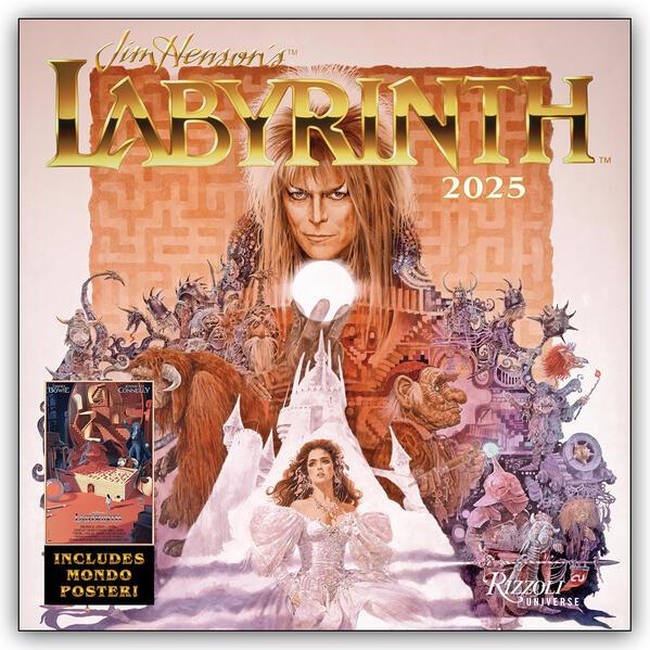 John Henson's Labyrinth 2025 - Wandkalender