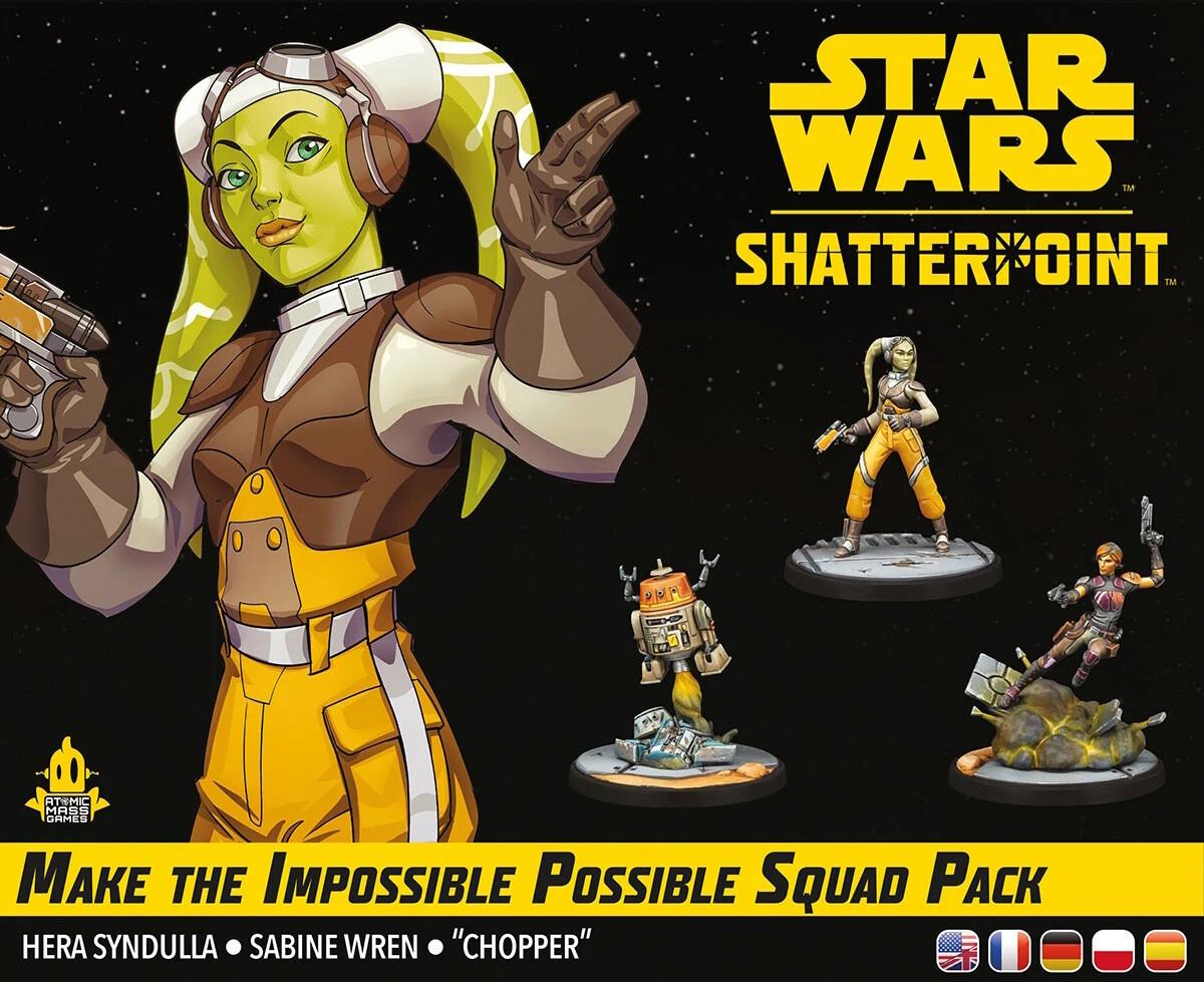 Atomic Mass Games - Star Wars Shatterpoint - Make The Impossible Possible Squad Pack