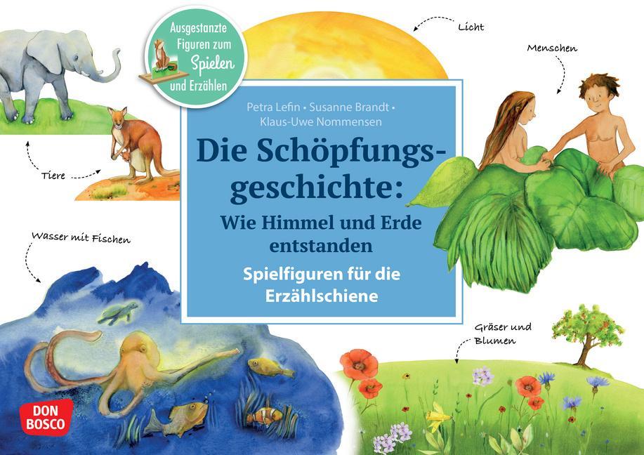 Die Schöpfungsgeschichte. Wie Himmel und Erde entstanden. Erzählschienen-Figurenset