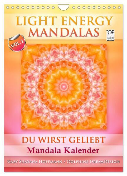 Light Energy Mandalas - Kalender - Vol. 1 (Wandkalender 2025 DIN A4 hoch), CALVENDO Monatskalender