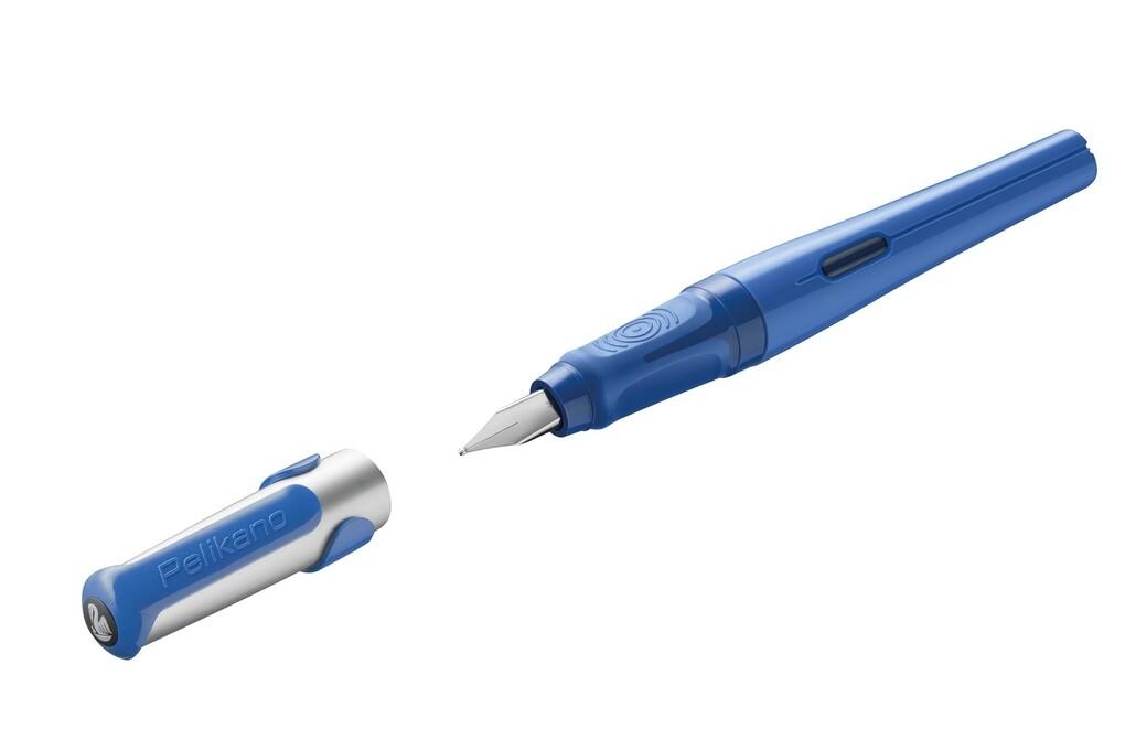 Pelikan Füller Pelikano® Original für Rechtshänder, Blau, Feder F