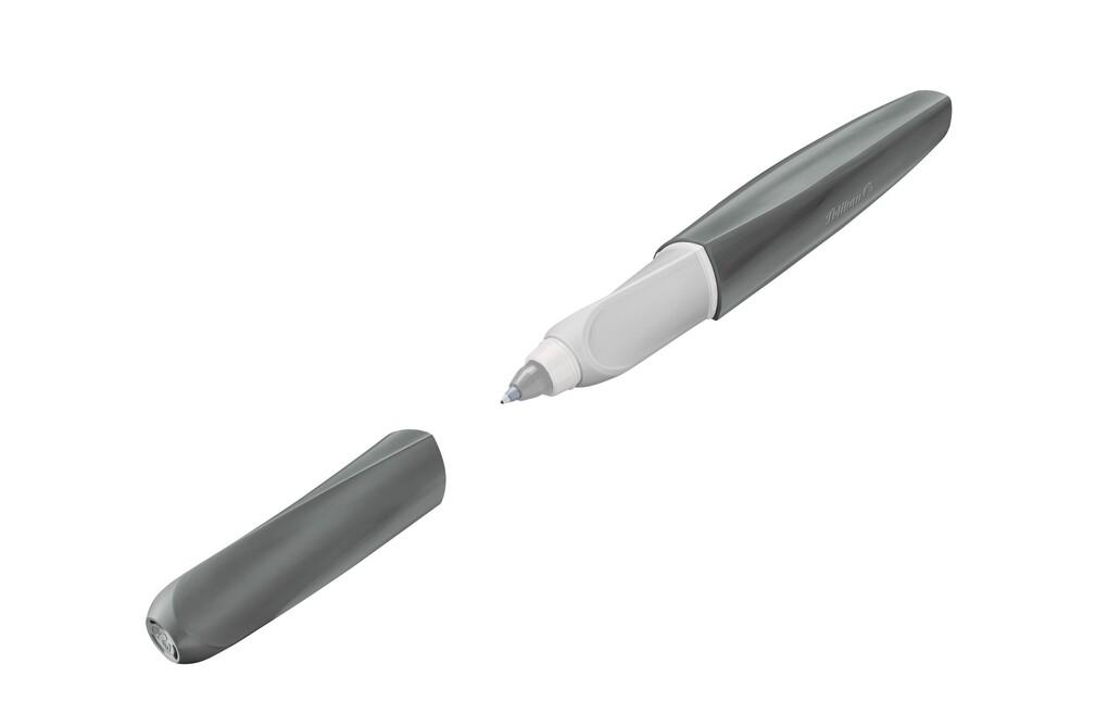 Pelikan Tintenroller Twist® eco für Rechts- und Linkshänder, grey