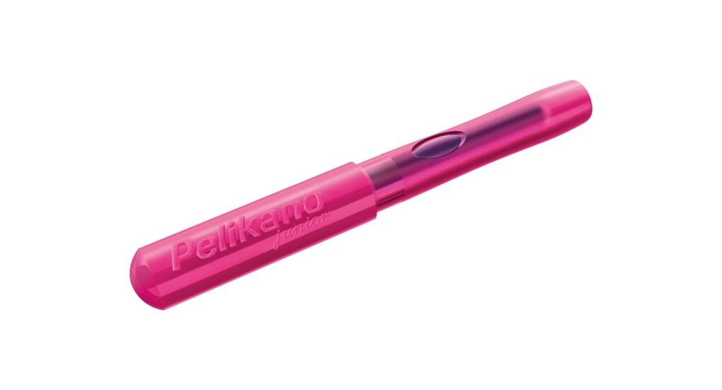 Pelikan Füller Pelikano® Junior Schreiblernfüller, für Linkshänder, Pink, Feder L