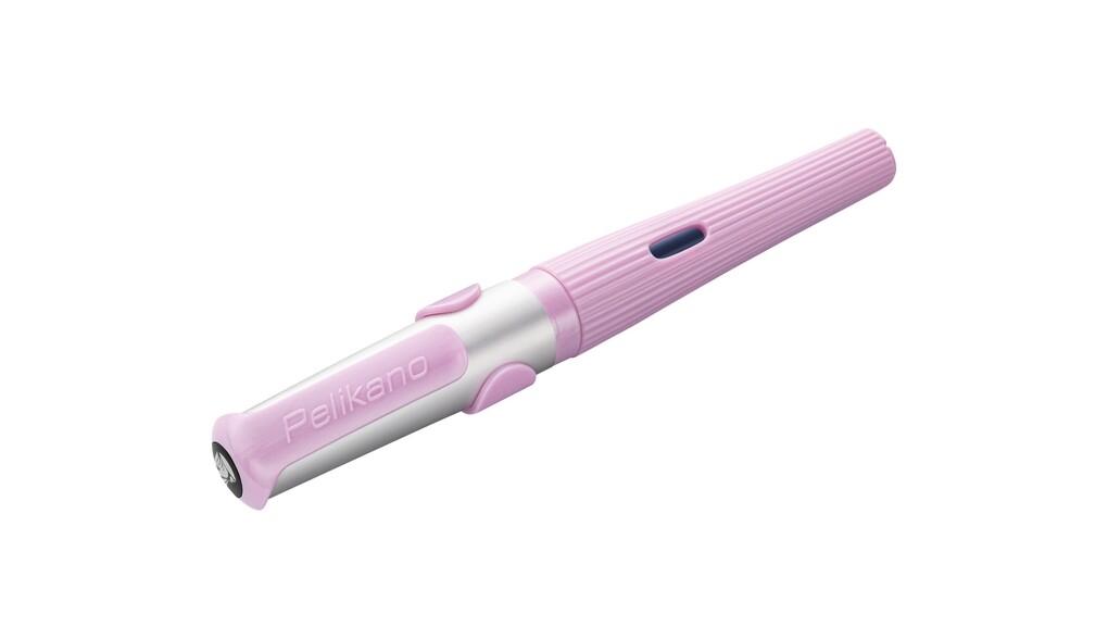 Pelikan Füller Pelikano® structure für Linkshänder, Pink, Feder L