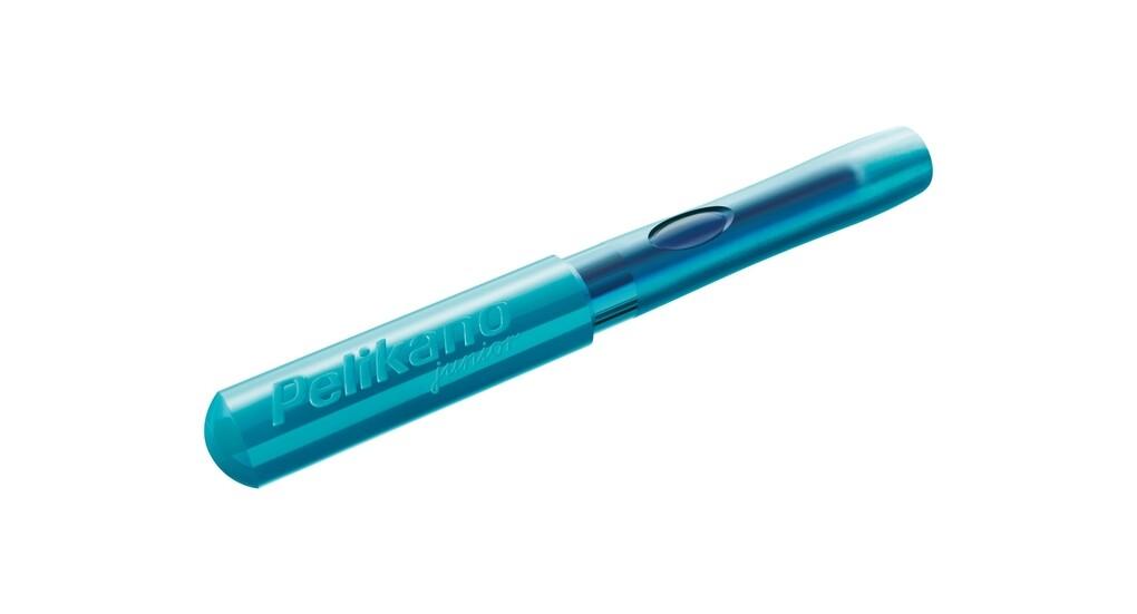 Pelikan Füller Pelikano® Junior Schreiblernfüller, für Linkshänder, Türkis, Feder L