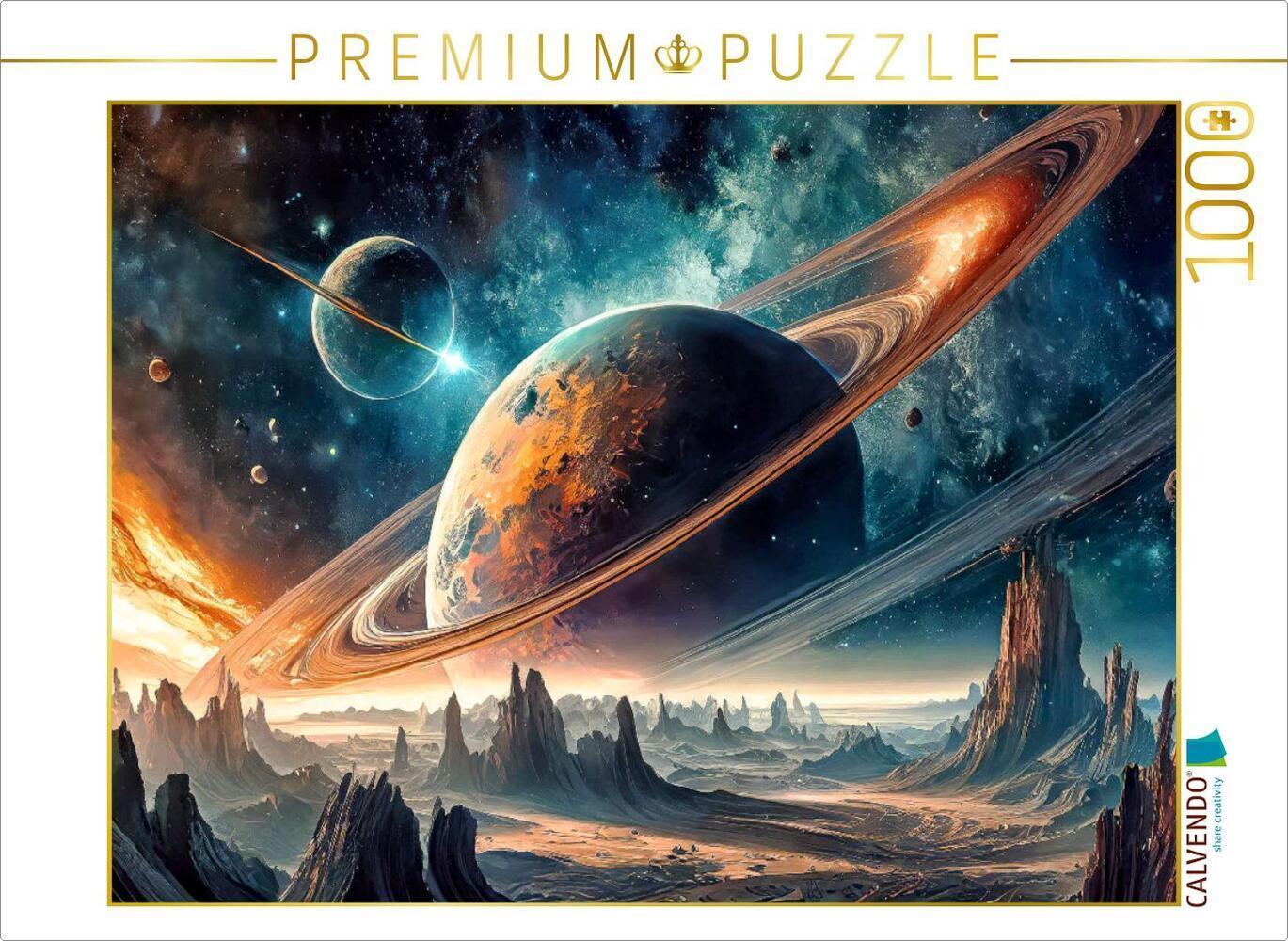 CALVENDO Puzzle Planet Vortex | 1000 Teile Lege-Größe 64x48cm Foto-Puzzle für glückliche Stunden