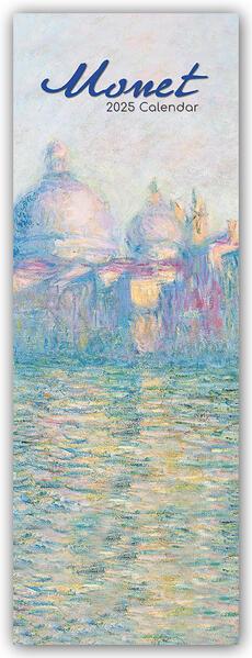 Monet - Claude Monet - Slimline-Kalender 2025