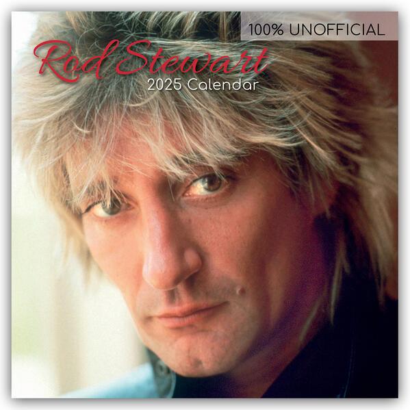 Rod Stewart 2025 - 16-Monatskalender