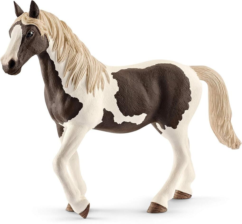 Schleich 13830 - Farm World, Pinto Stut, Pferd, Tierfigur,