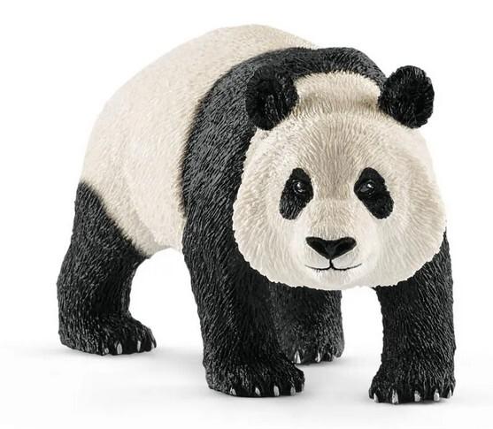 Schleich 14772 - Wild Life, Panda, Tierfigur, Länge: 10,3 cm