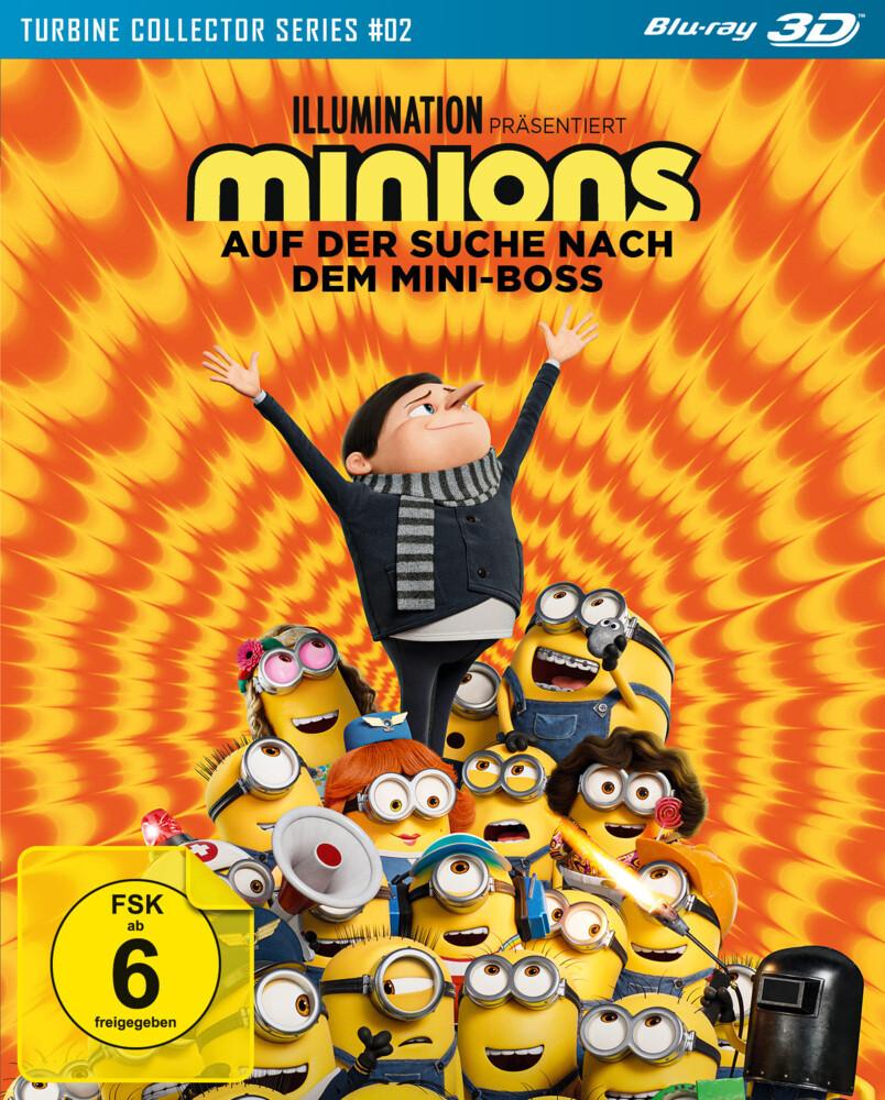 Minions - Auf der Suche nach dem Mini-Boss - 3D, 1 Blu-ray