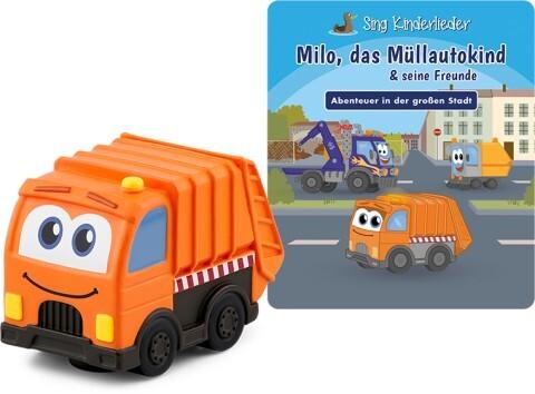 Tonie - Sing Kinderlieder: Milo, das Müllauto-Kind + seine Freunde - Abenteuer in der großen Stadt