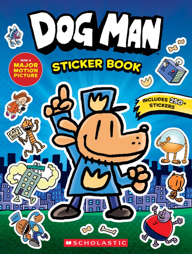 Dog Man: The Movie Official Sticker Book