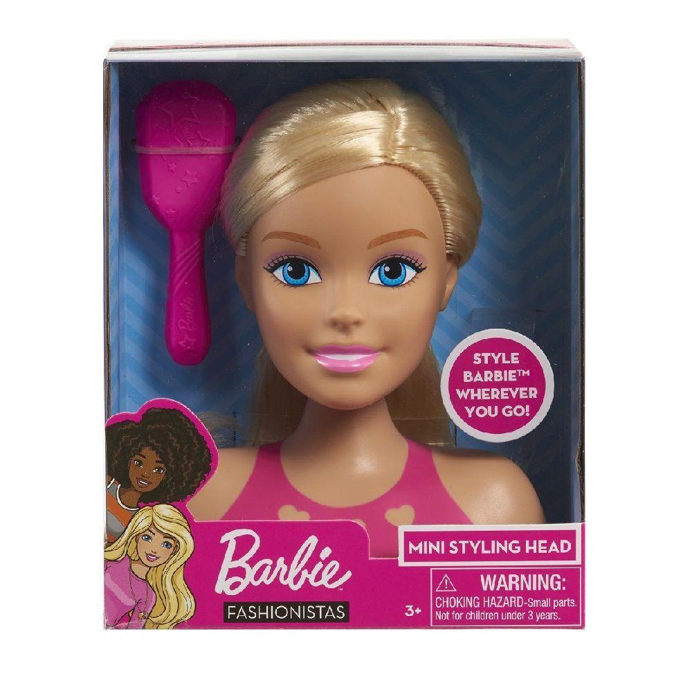 Barbie Mini Styling Head - Blondes Haar