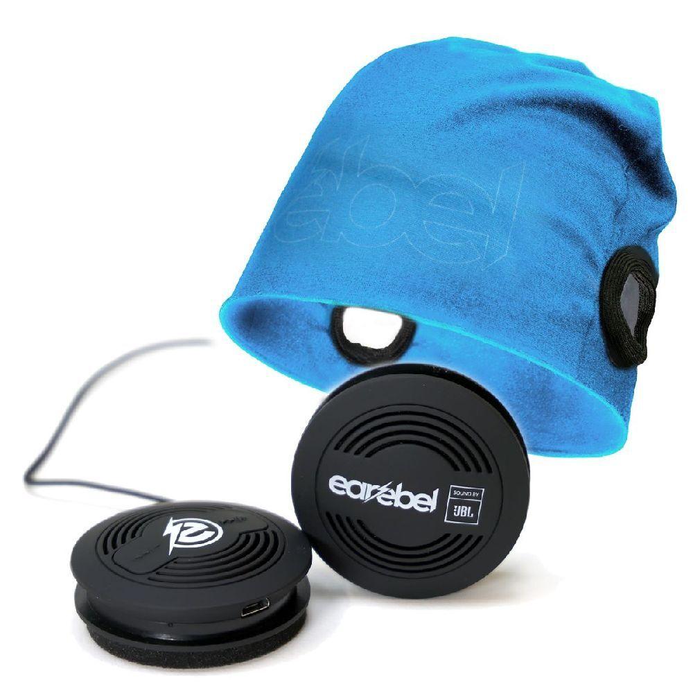 Sport Light Beanie Set Blau Onesize