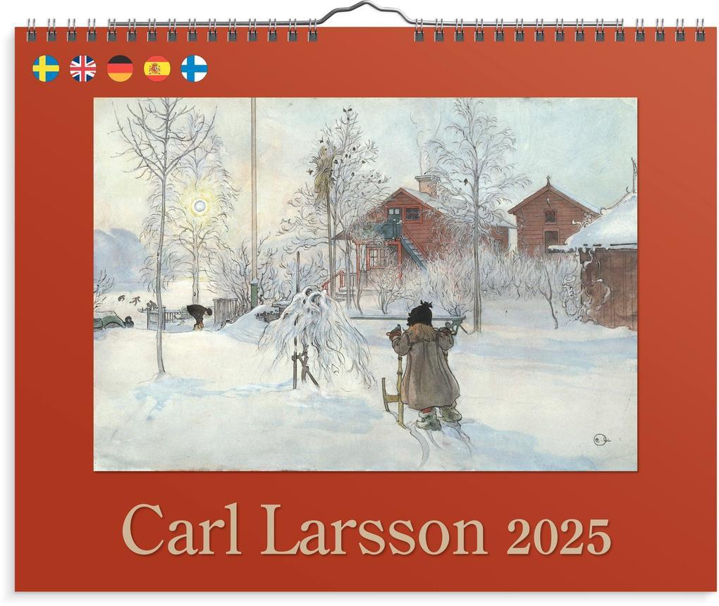 Burde Wandkalender Carl Larsson 2025