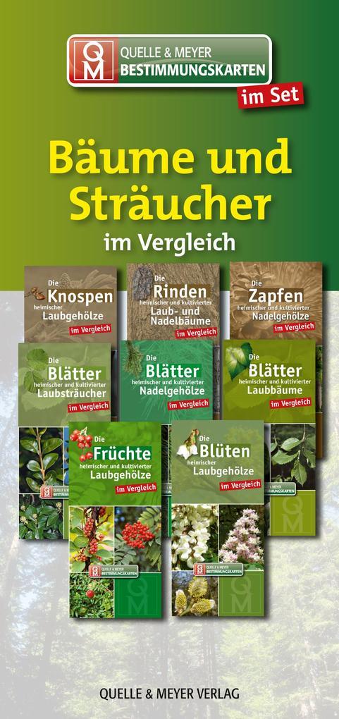 Bestimmungskarten-Set "Bäume und Sträucher"