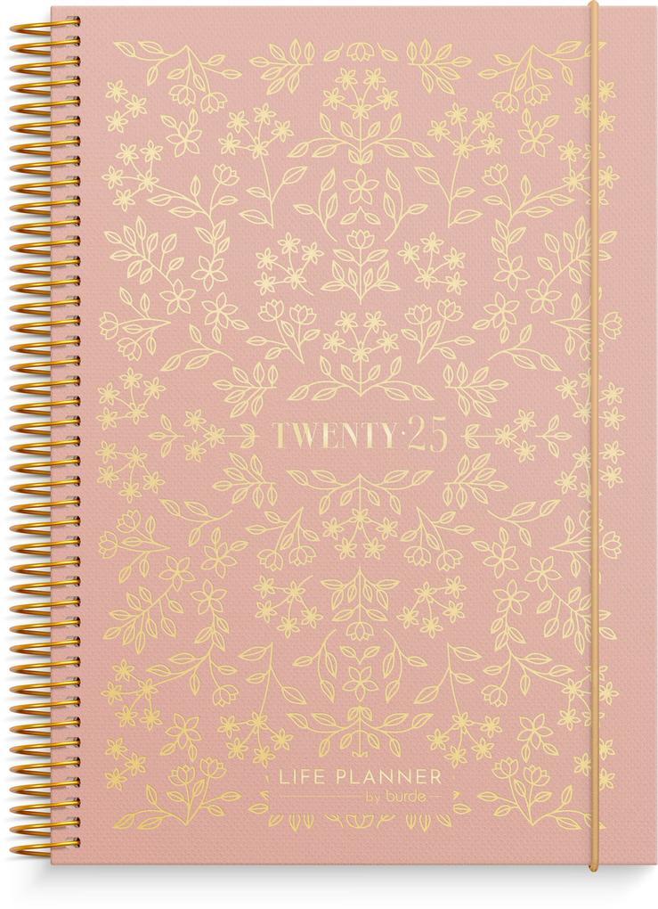 Burde Life Planner Pink Kalender 2025