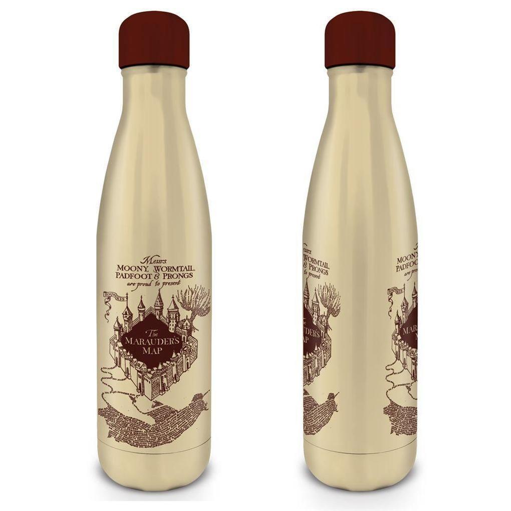 HARRY POTTER (MARAUDERS MAP) METAL DRINKS BOTTLE