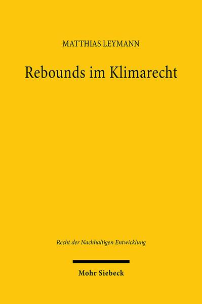 Rebounds im Klimarecht