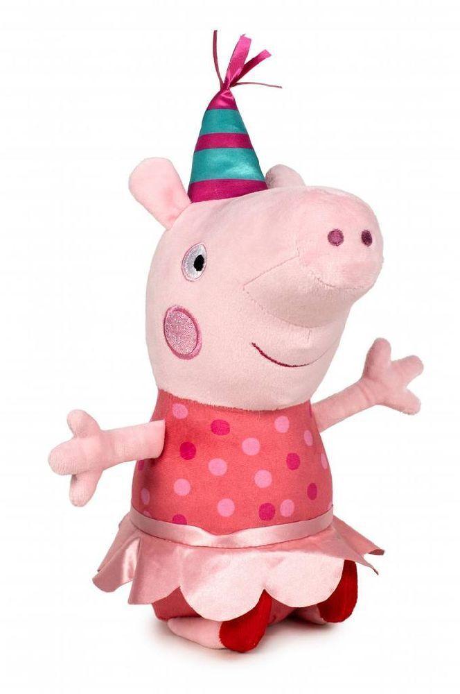 Plüsch Peppa Pig Party (Peppa) 31 cm