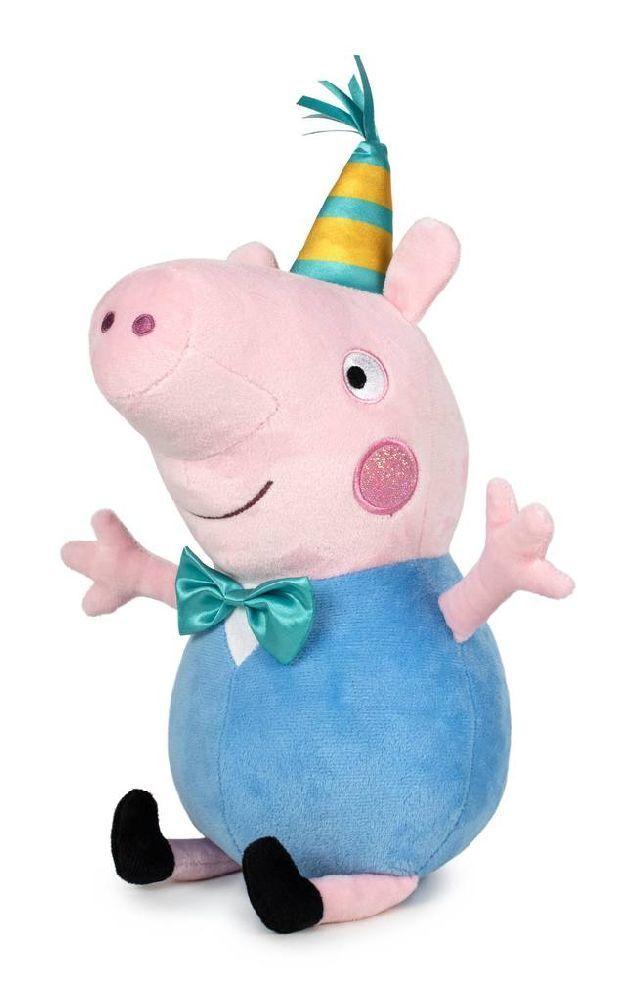 Plüsch Peppa Pig Party (George) 31 cm