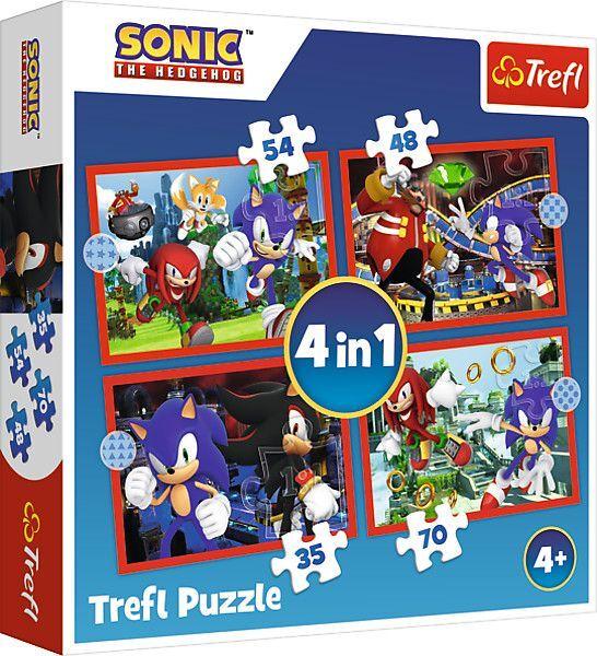 4 in 1 Puzzle - Sonic